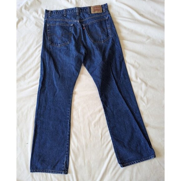 Levi's 517 Bootcut Jeans Mens 38 x 34 Medium Wash Denim Western - Picture 2 of 6
